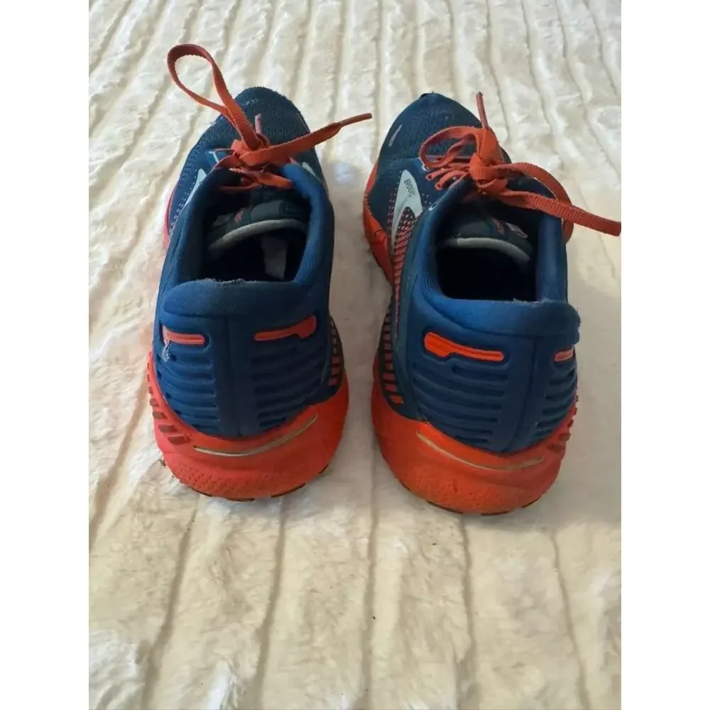 Brooks Adrenaline GTS 22 Men's Running Shoes Blue Orange Size 11